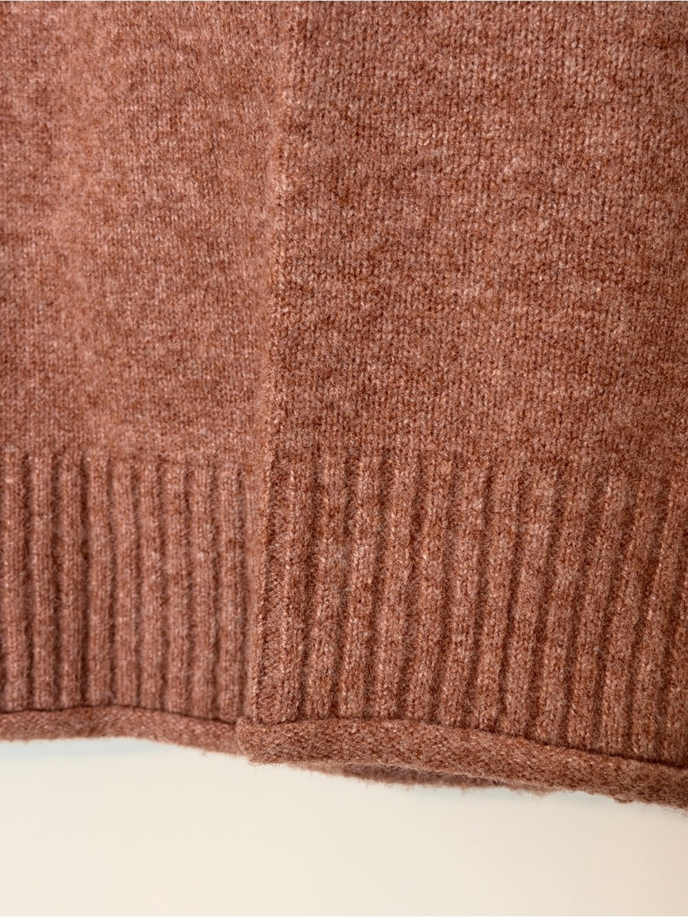 Lucky Brand Oversized Pocket Cardigan Baltic Amber Brown Medium NWOT - Picture 3 of 7